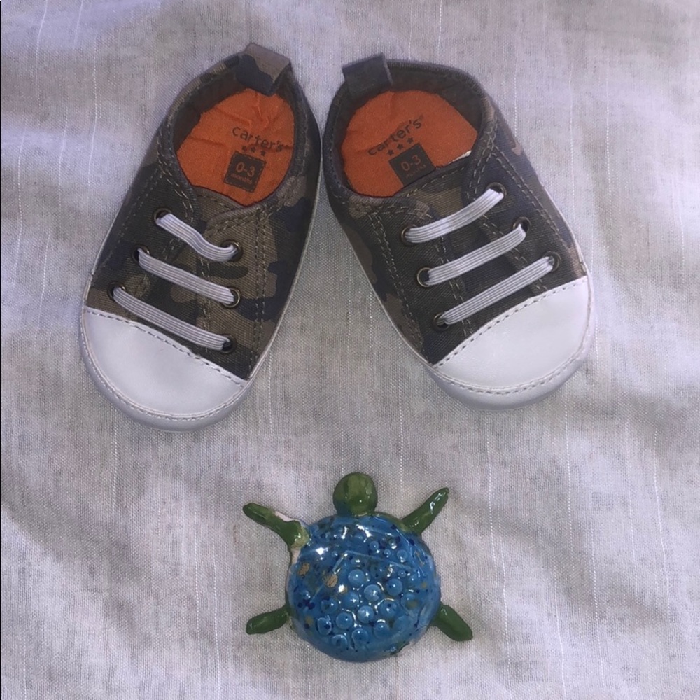 Carter’s Camo 0-3 Months Sneakers